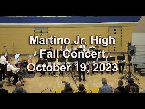 Martino Jr. High Fall Concert - October 19, 2023