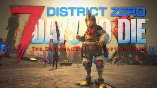【7DTDMOD】Tier5解放して荒れ地に行ったら完全に新バイオームに進化してる…「7DTD District Zero V3.2」実況プレイ #13