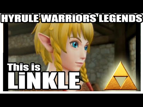 (3DS) This is LINKLE // Hyrule Warriors Legends / Full Linkle intro / Winning Pose