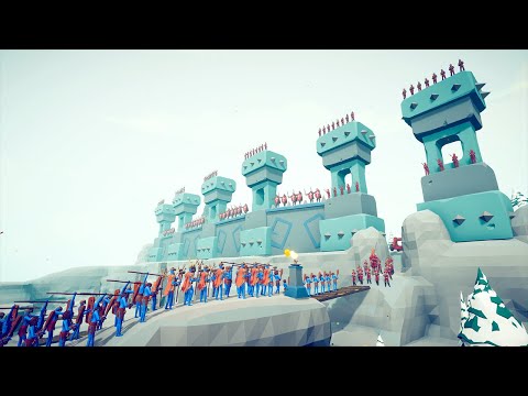 MEDIEVAL FACTION Vs EVERY TEAM | Totally Accurate Battle Simulator TABS