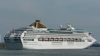 "Oceana", "MSC Opera" & "Balmoral" depart from Southampton - 16/07/2013