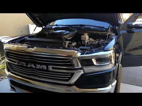 The Raven Gets MORE MODS!! 2019 Ram 1500 AFE Throttle Body Spacer