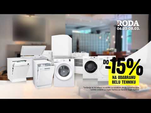Roda | Popust na tehniku 6.03 - 8.03.2020.