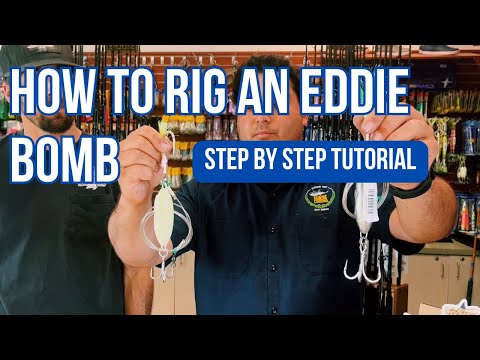 How to Rig an Eddie Bomb (Torpedo Sinker) Step by Step - Tackle Tips for Tuna