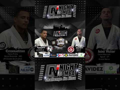 CINTURÃO NOGHT COMBAT 2025 final Emanuelton x Joao Vitor Apresentação dos Lutadores #nightcombat