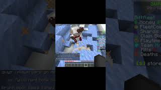 Bina Armour 🤡 ke maar diyaa isee 😂 #mcfleet #minecraft