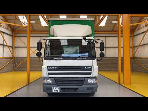New In Stocklist For Sale: DAF CF75 310 6X2 EURO 4 CURTAINSIDER - 2007 - FJ07 ZHB