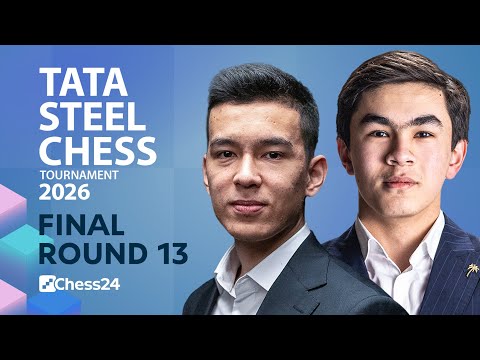 Tata Steel Wijk Aan Zee 2026 FINAL: Nodirbek Eyes The Trophy As Sindarov, Hans & Vincent Chase!