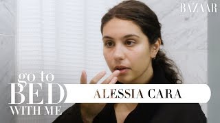Alessia Cara's Nighttime Skincare Routine | Go To Bed With Me | Harper's BAZAAR