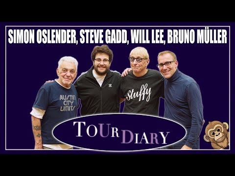 Simon Oslender, Steve Gadd, Will Lee, Bruno Müller // TOUR DIARY 2024