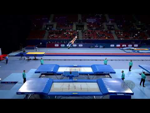 PAPADIMITRIOU Anastasia (GRE) W - 2022 Trampoline Worlds, Sofia (BUL) - Q Trampoline Exercise 2