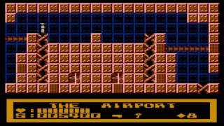 Tecno Ninja for the Atari 8-bit family