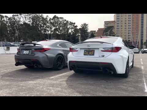Lexus RC-F with PPE headers and Tom’s exhaust 🔥🔥🔥