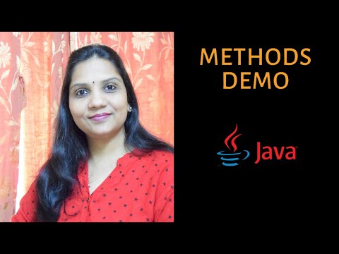 Java Tutorials 46 Methods Demo