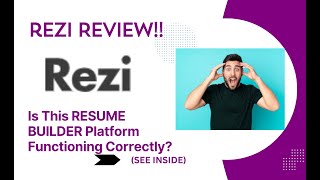 Download lagu Rezi REVIEW- Is This RESUME BUILDER Platform Functioning Correctly? See(View  Before use) mp3