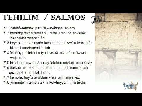 Salmos  Tehilim 71