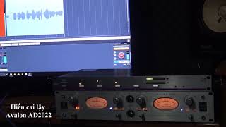 Avalon AD2022 Pure Class A Dual Mono Microphone Preamplifier Avalon AD2022 Pure Class A Dual Mono Microphone Preamplifier
