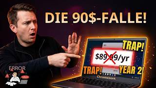 Braucht dein Chromebook Antivirus? 90€ Abo-Falle erklärt (2026)