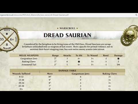 Seraphon Tactics - The Dread Saurian