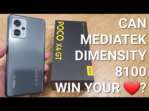 POCO X4 GT Unboxing And First Hands On! Can Mediatek Dimensity 8100 Win Your Heart?