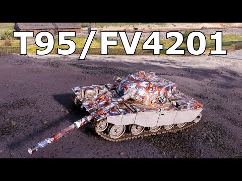 World of Tanks T95/FV4201 Chieftain - 10 Kill  9,9K Damage