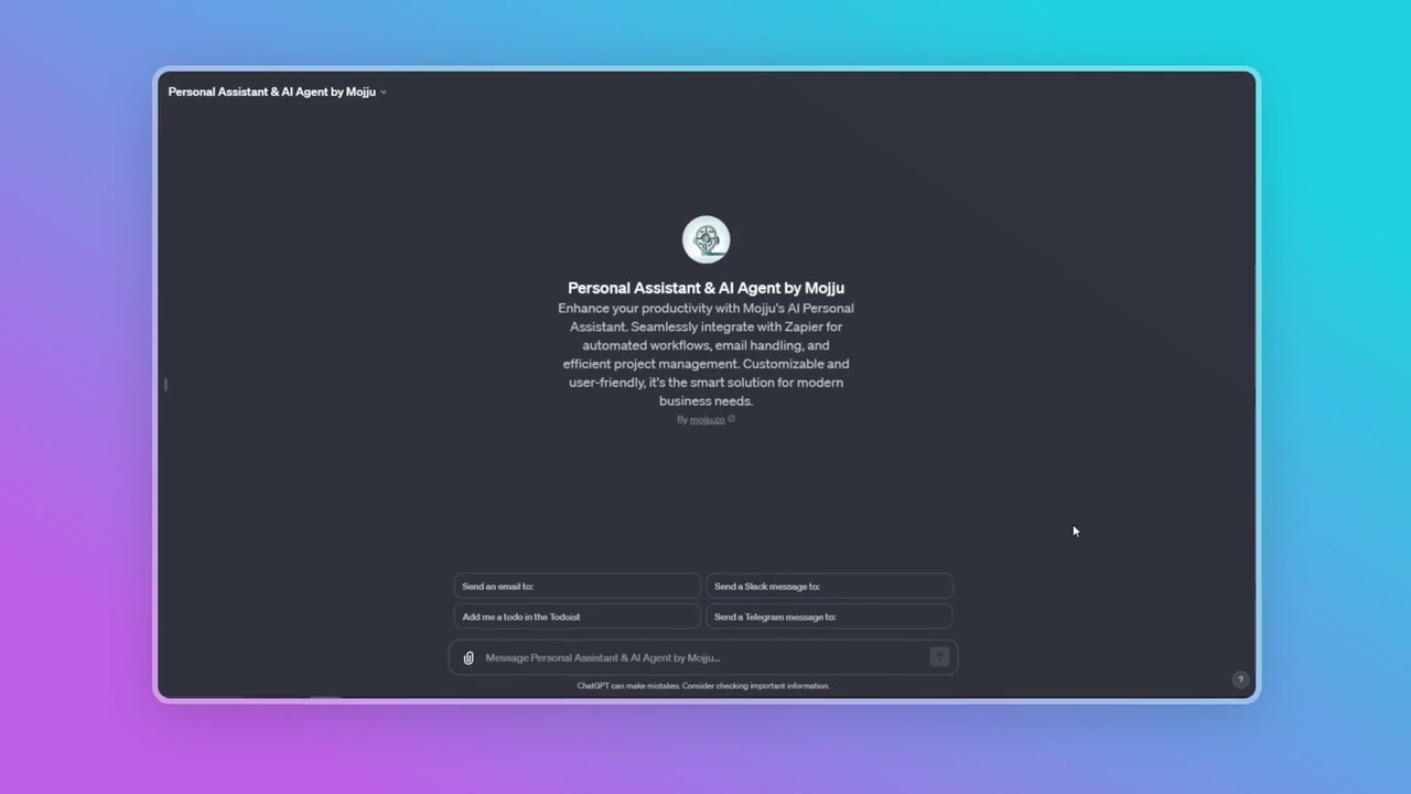Mojju tutorial