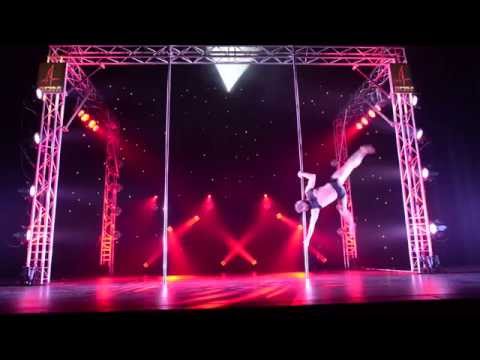 Mr Pole Fitness UK 2014 - Mens Marcin Miller - Best Costume Award