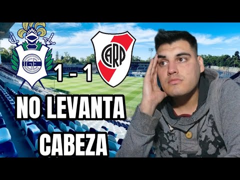 ESTRESANTE. GIMNASIA LP  1 RIVER PLATE 1|Análisis post partido#futbol #futbolargentino #riverplate