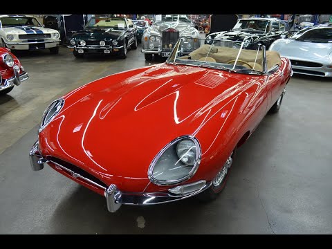 1963 Jaguar E-Type 3.8 Liter Series 1 Roadster Driving Video - Autosport Designs