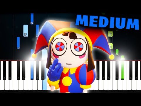 THE AMAZING DIGITAL CIRCUS: PILOT Ending Song - Piano Tutorial (MEDIUM) by PlutaX