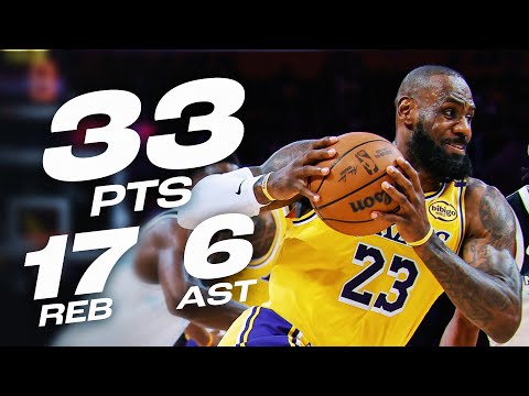 LeBron James DOMINATES vs Timberwolves | February 27, 2025
