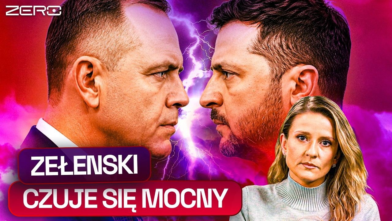 ZEŁENSKI UMYWA RĘCE. UKRAINA STRASZY, NAWROCKI ODPOWIADA