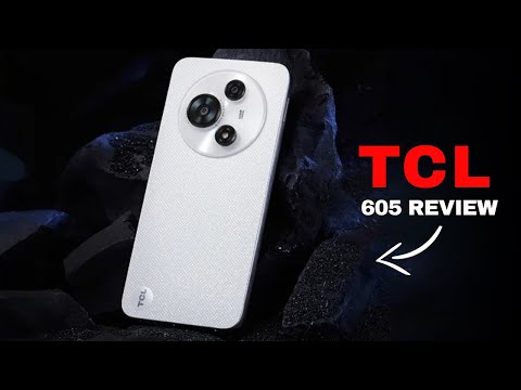 TCL 605 Ai 4G LTE (128GB + 4GB) (Compatible with Tmobile Mint Tello Boost Mobile and Worldwide) Dual SIM 6.7" 50MP Camera (Starry Black) video review thumbnail