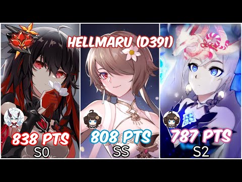 HI3 SEA - [Red Lotus Exalted] Hellmaru (D391) 787~838 Pts - NYX(S0)/AK(SS0)/HOR(S2) AE HB