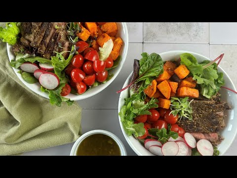 Grilled Za'atar Steak And Sweet Potato Bowl Recipe