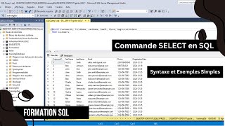 Apprenez la Commande SELECT en SQL : Syntaxe et Exemples Simples 