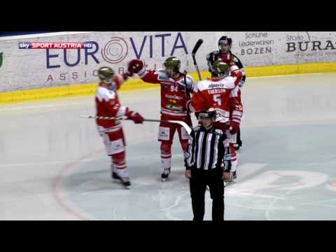 Erste Bank Eishockey Liga 16/17, 9. Platzierungsrunde: HC Bozen - Black Wings Linz 6:2