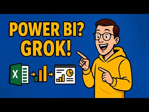 Grok vs. Power BI 🚀 Dashboards in 10 minutes with AI