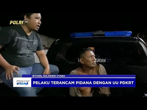 TIM TARSIUS REBORN POLRES BITUNG AMANKAN AYAH MENGAMUK DAN HAMPIR SERANG ISTRI