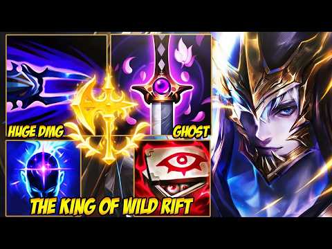 THE KING OF WILD RIFT WITH ZED - FASTER THAN FLASH! (NO ONE CAN ESCAPE)