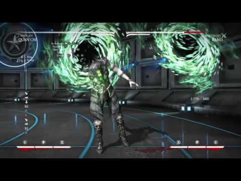 Mortal Kombat X TRAINING MODE WITH QUAN CHI: PORTALS, PORTALS EVERYWHERE