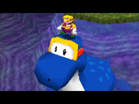 Super Mario 64 DS - 100% Walkthrough - Course 6 Hazy Maze Cave