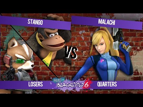 Blacklisted 6 LQ - Stango (Fox, Donkey Kong) vs Malachi (Zero Suit Samus)