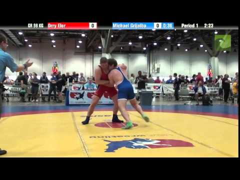 Greco GR 98 KG - Orry Elor vs. Michael Grijalba