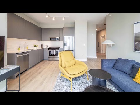 A River North 1-bedroom guest suite WA9 at 23 West Apartments at One Chicago