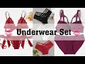 Underwear Set Bra Panty Bra Panty Set Undergarments