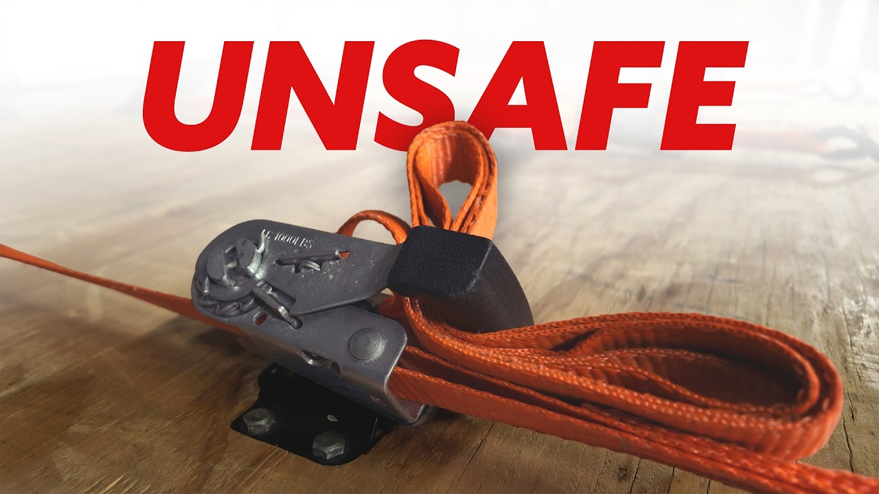 You're Using Ratchet Straps Wrong