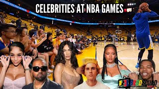 Celebrities at NBA Games
