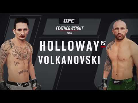 Superb fight ending with the right knee from Holloway ￼