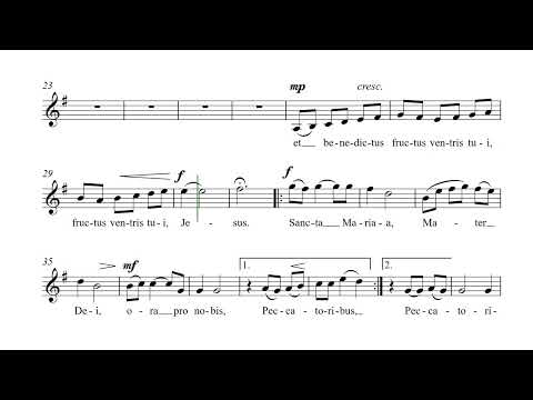 Ave Maria, Gratia Plena Josu Elberdin Soprano 2